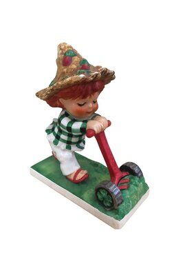 Vintage W. Goebel Charlot Byj Red Head Figurine Trim Lass BYJ 49 1967